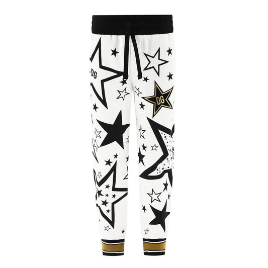 Dolce & Gabbana Elevated Comfort White Sweatpants