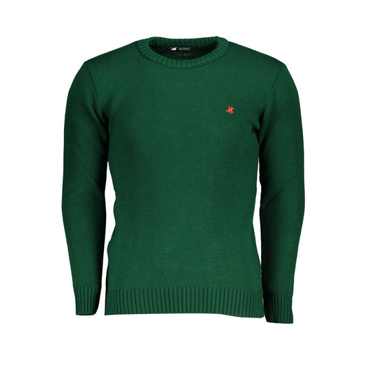 U.S. Grand Polo Green Fabric Sweater