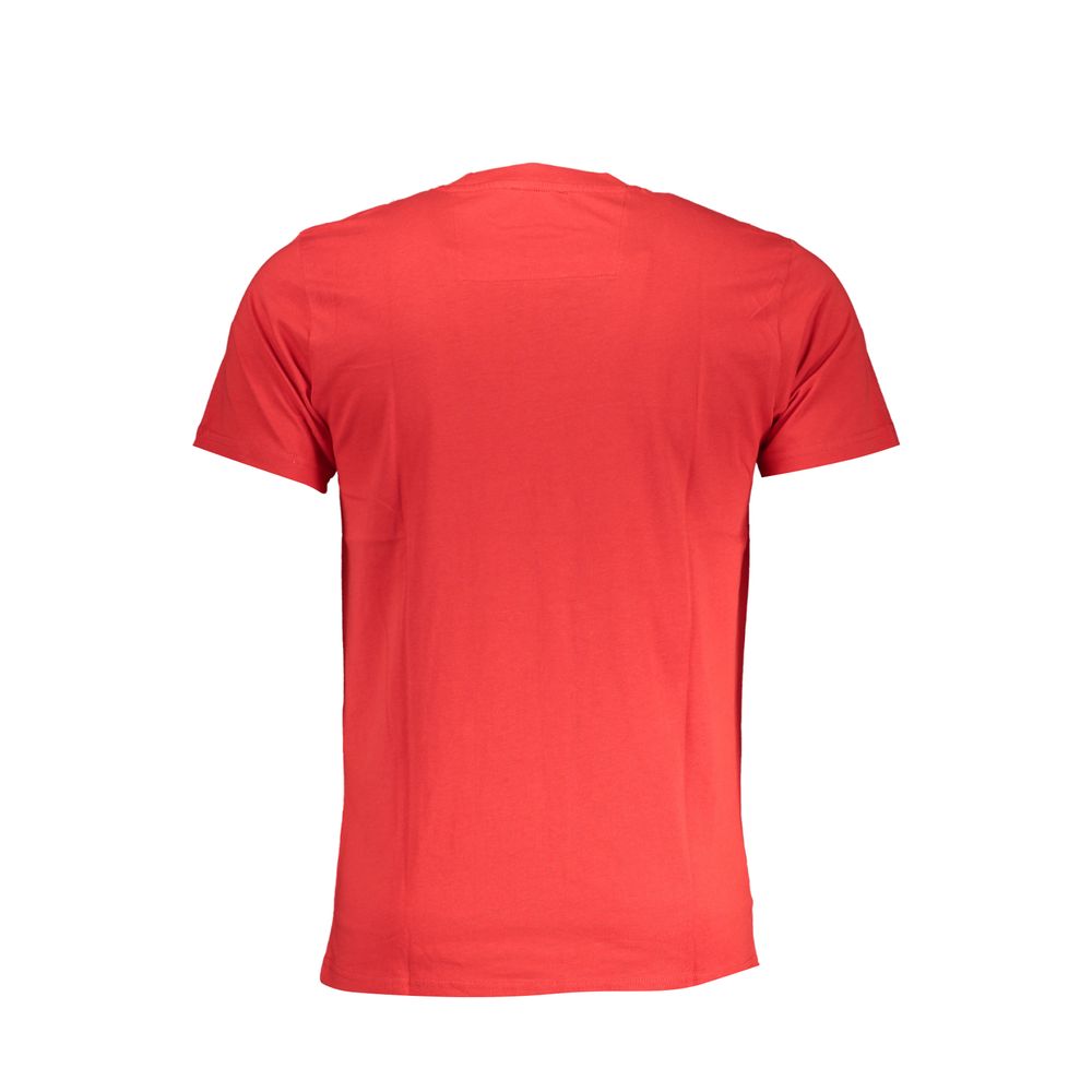 Cavalli Class Red Cotton T-Shirt