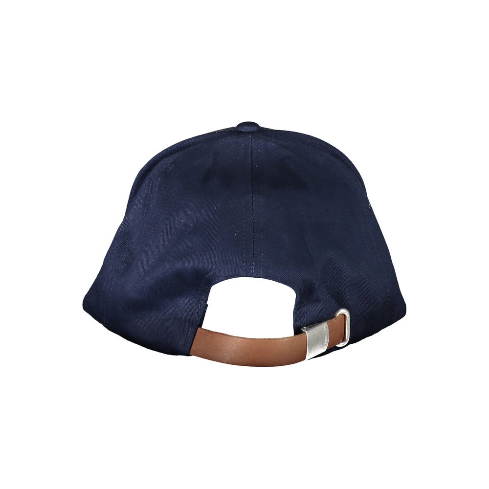 La Martina Blue Cotton Hats &amp; Cap