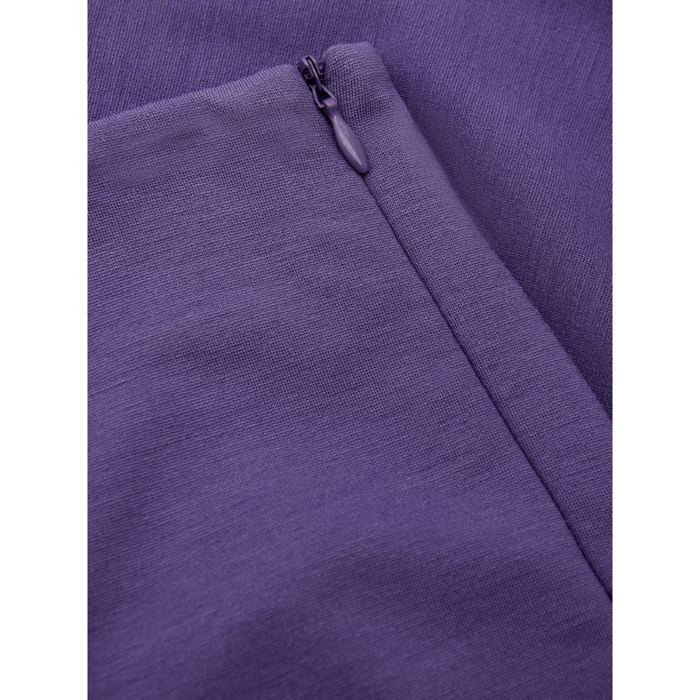 Lardini Elegant Purple Viscose Pants