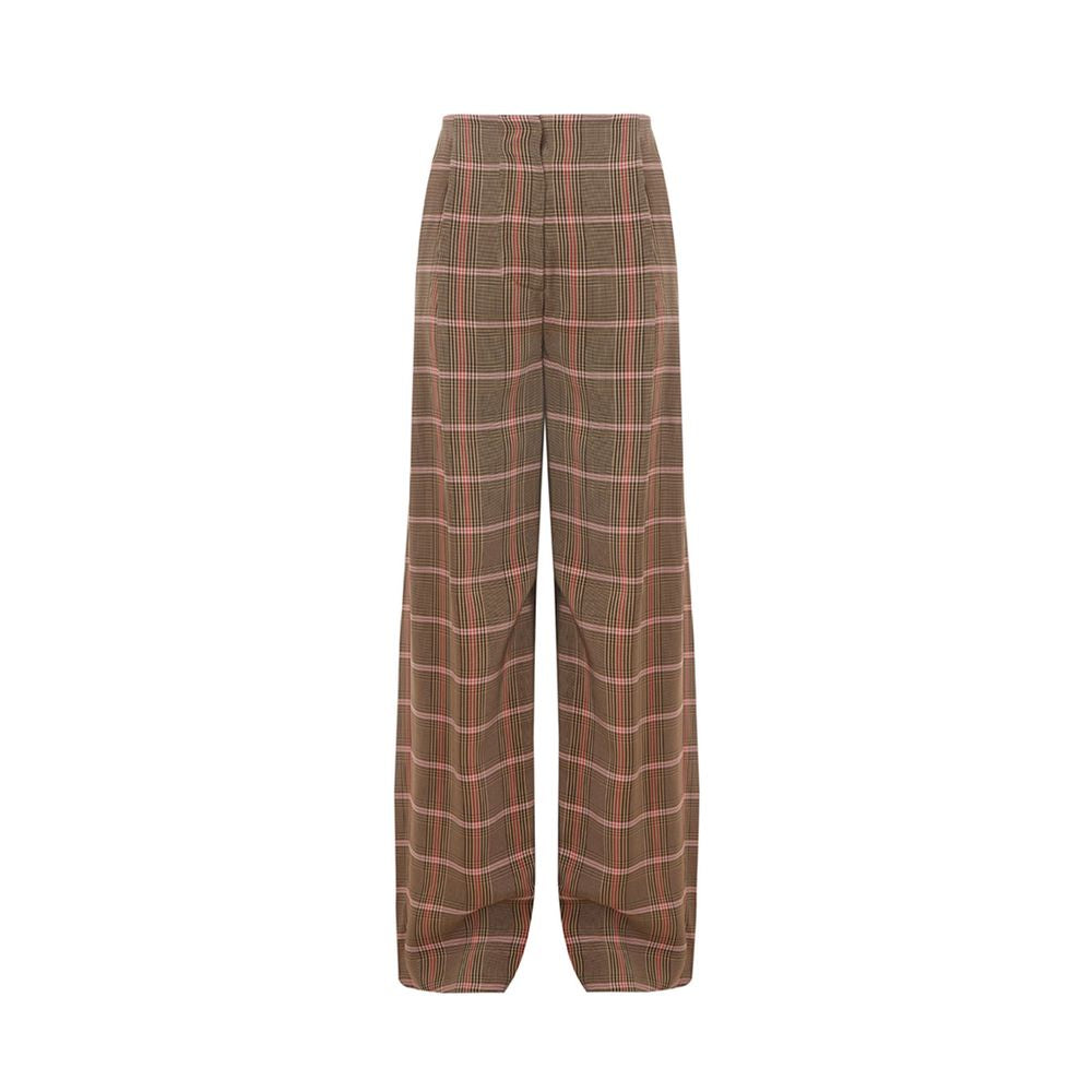 Lardini Elegant Brown Viscose Pants for Women