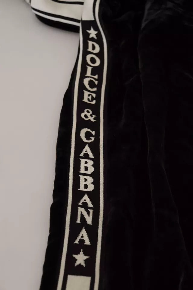 Dolce &amp; Gabbana Black Jogger Jogging Trouser Cotton Pants