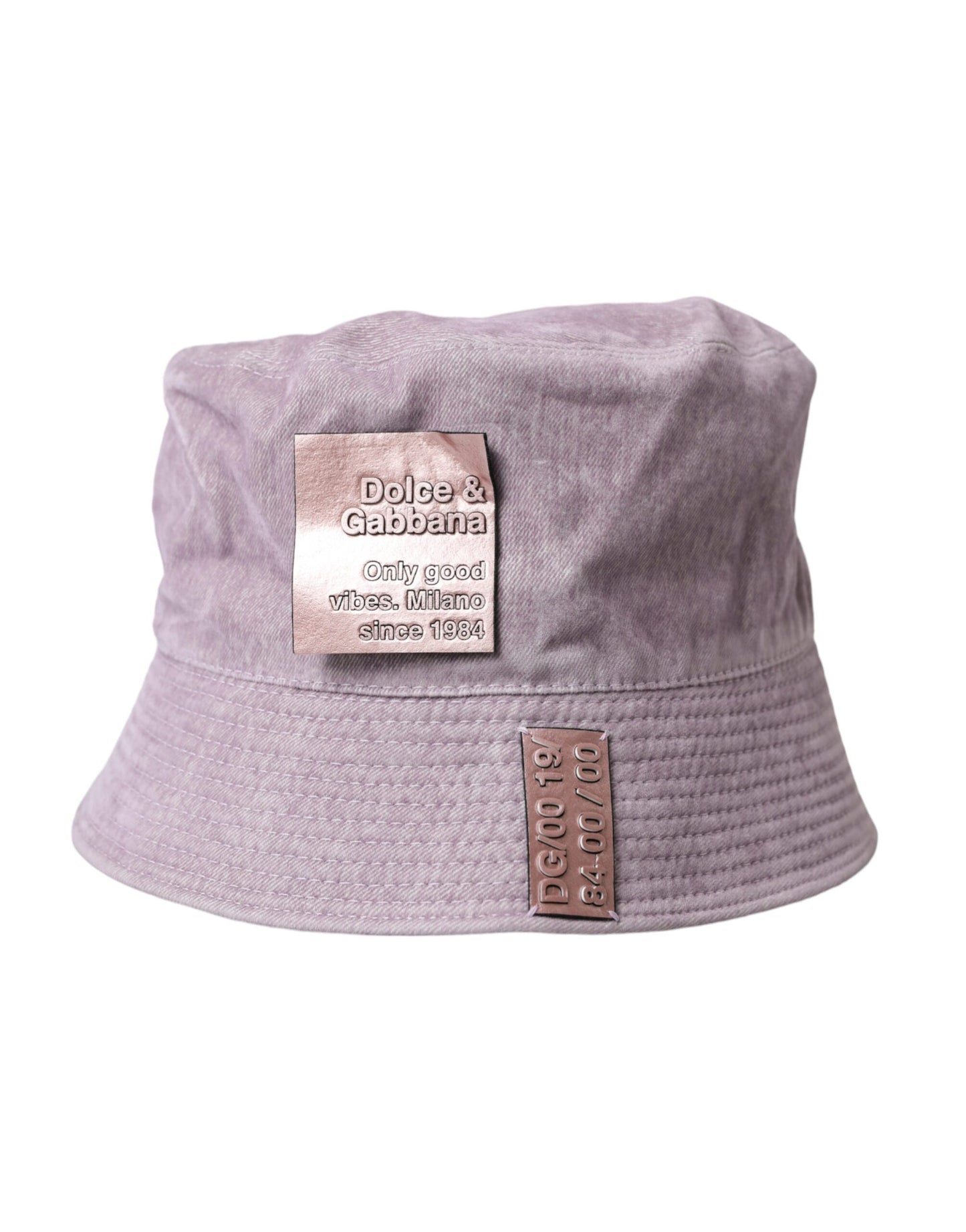 Dolce &amp; Gabbana Light Brown Nylon Canvas Bucket Hat Men