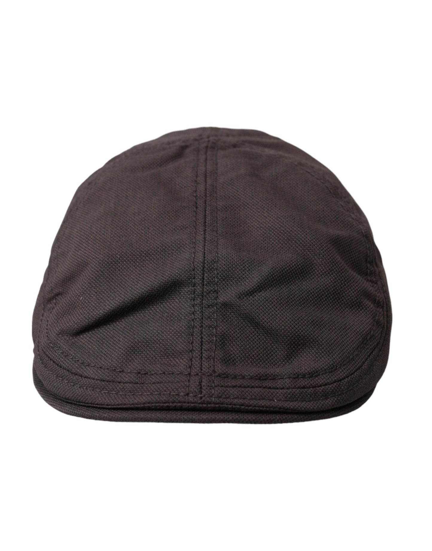 Dolce &amp; Gabbana Brown Nylon Cloth Newsboy Hat Men