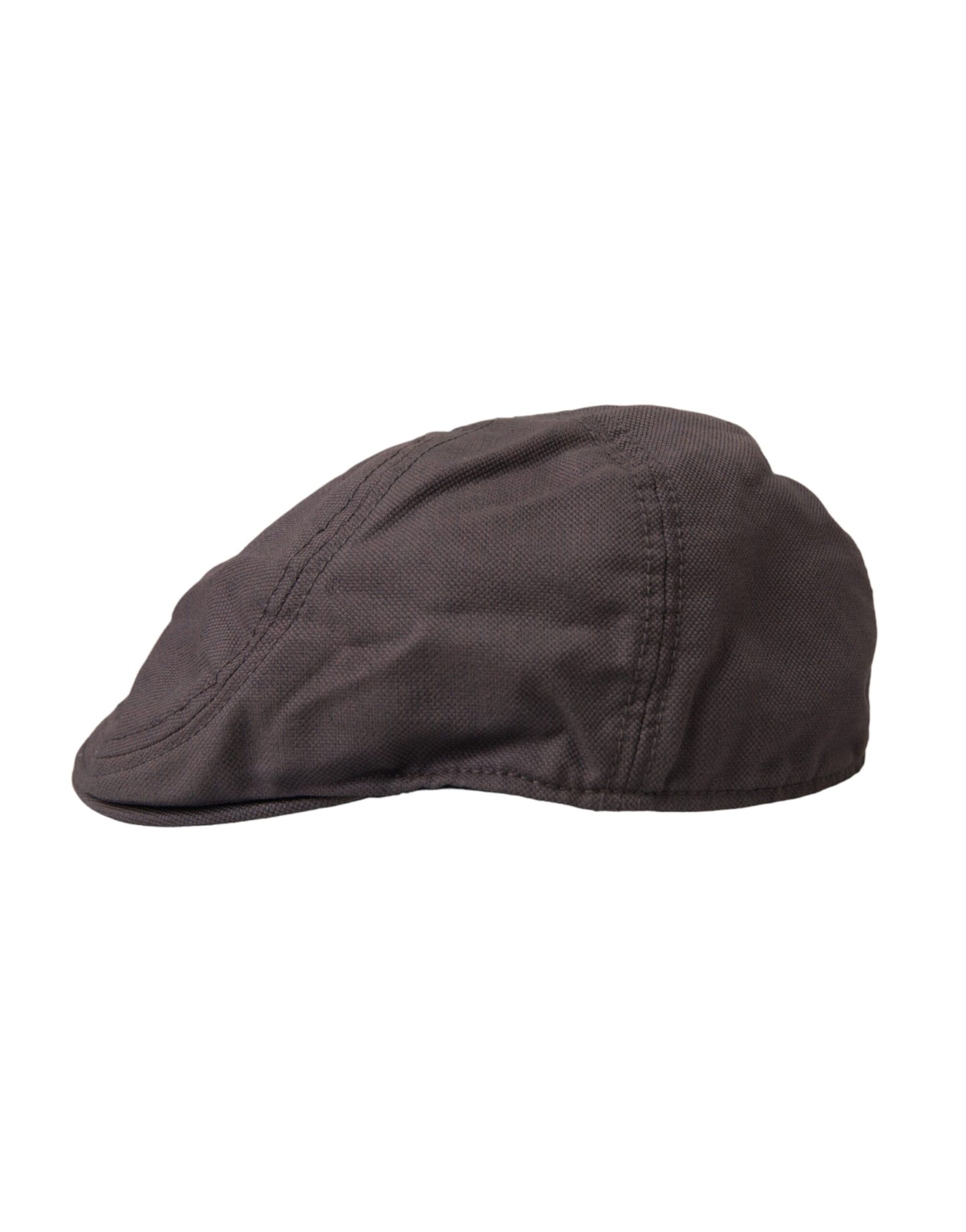 Dolce &amp; Gabbana Brown Nylon Cloth Newsboy Hat Men