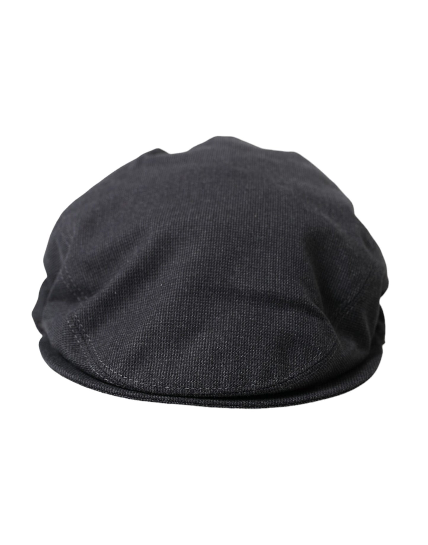 Dolce &amp; Gabbana Gray Cotton Cloth Newsboy Hat Men