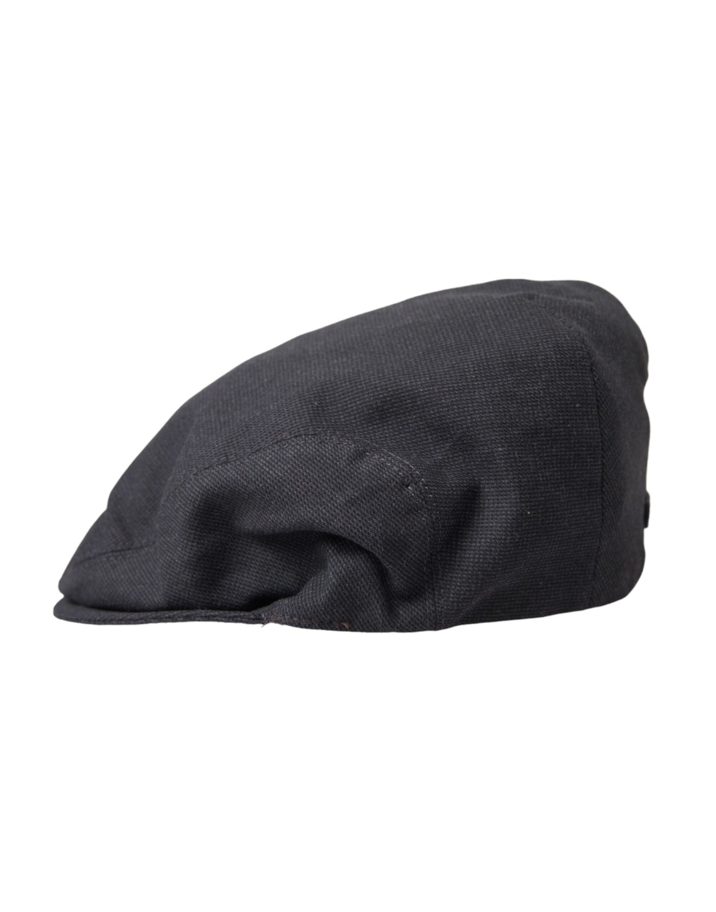 Dolce &amp; Gabbana Gray Cotton Cloth Newsboy Hat Men