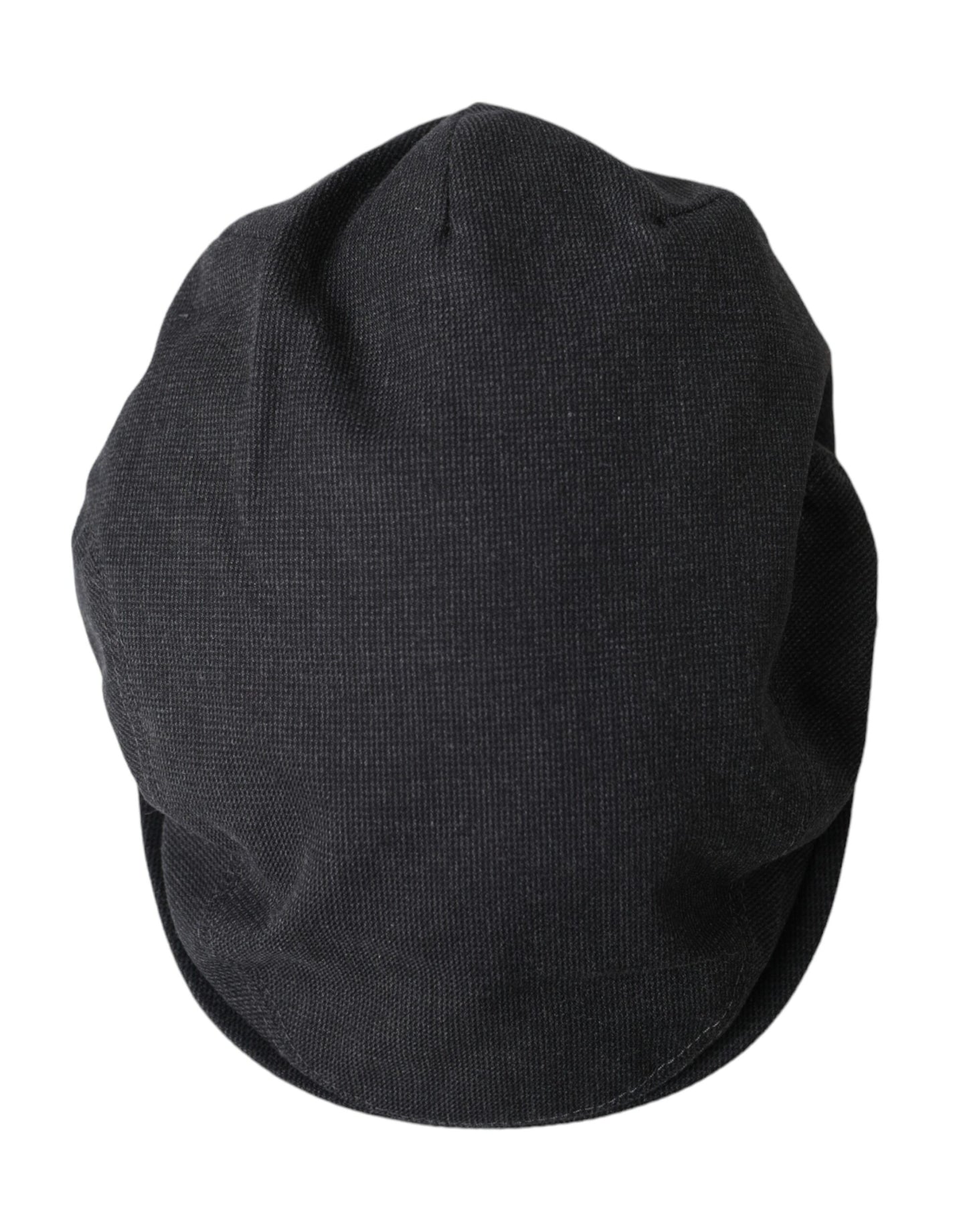 Dolce &amp; Gabbana Gray Cotton Cloth Newsboy Hat Men