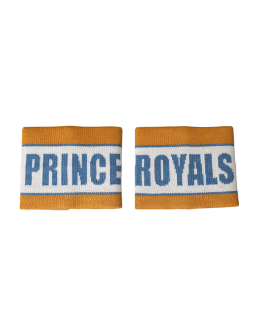 Dolce &amp; Gabbana Multicolor Prince Royals Wool Wristband