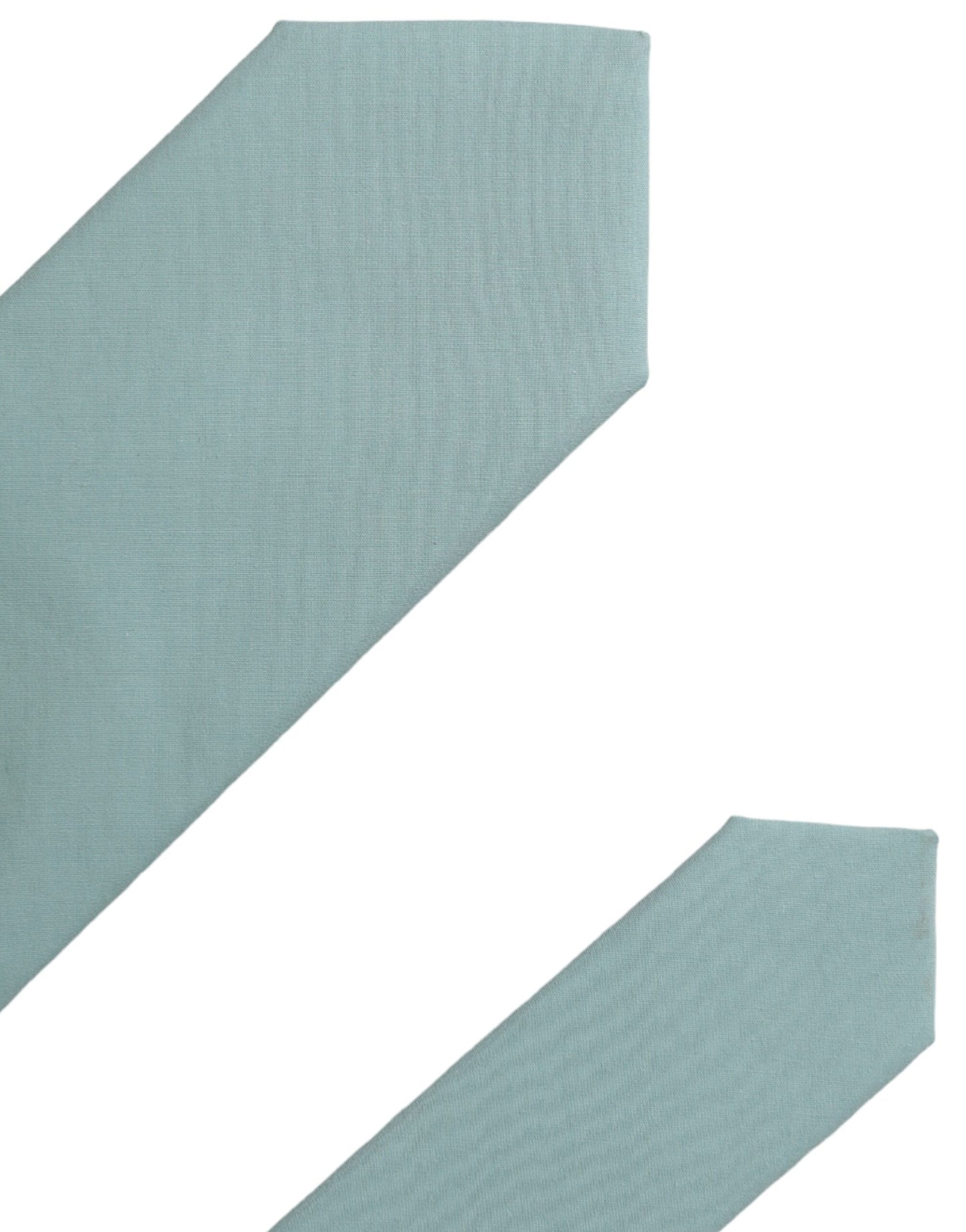 Dolce &amp; Gabbana Mint Green Cotton Adjustable Tie Men