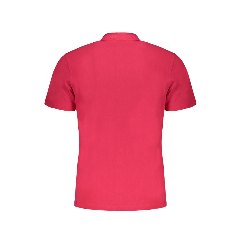 Napapijri Pink Cotton Polo Shirt