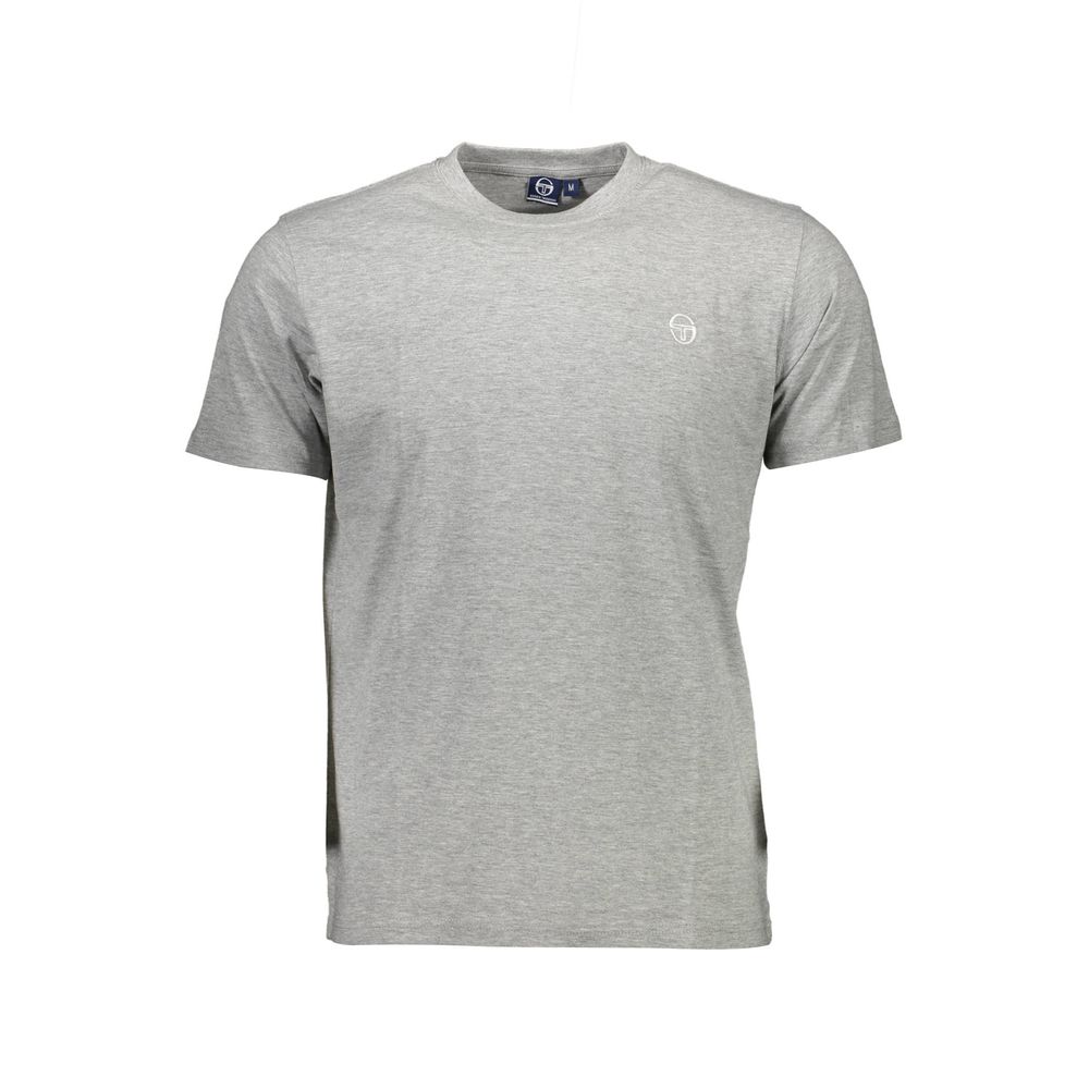 Sergio Tacchini Gray Cotton T-Shirt