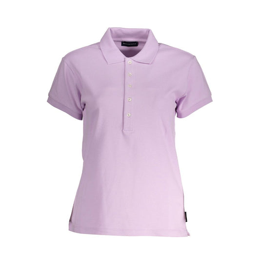 North Sails Pink Cotton Women Polo Shirt