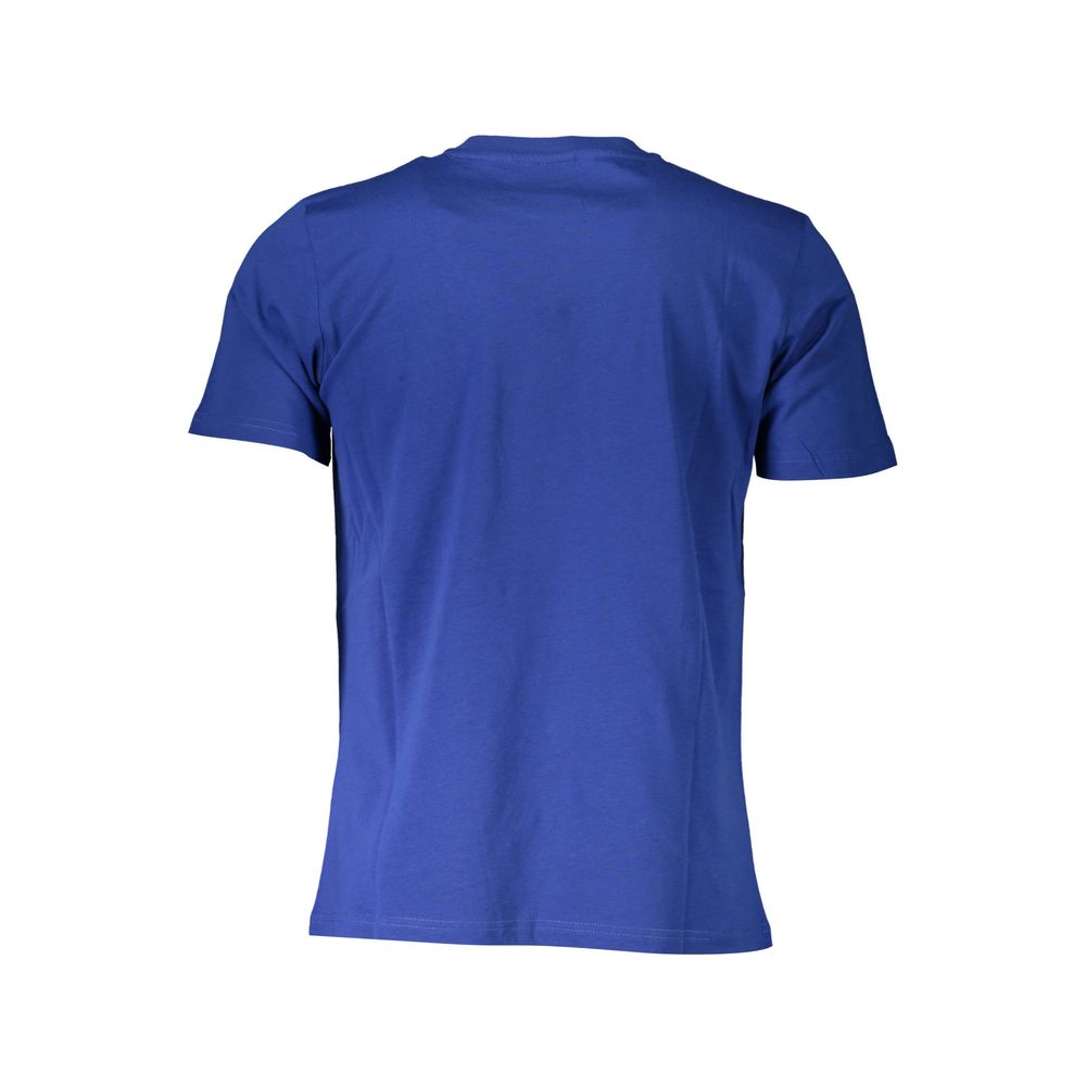 North Sails Blue Cotton Men T-Shirt