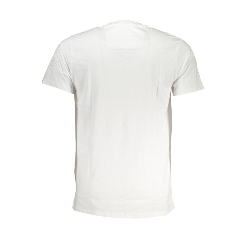 Cavalli Class White Cotton T-Shirt