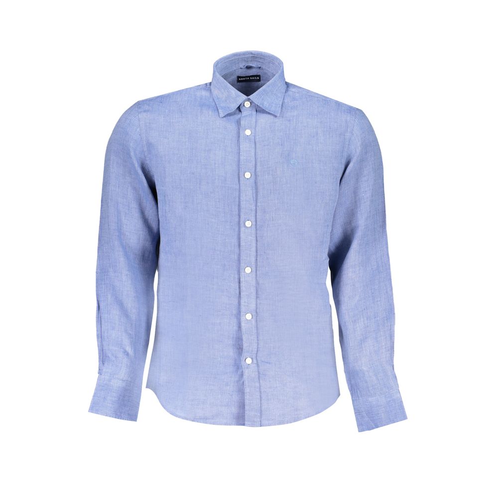 North Sails Blue Linen Shirt