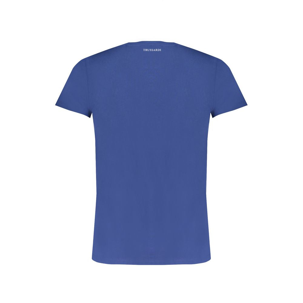 Trussardi Blue Cotton T-Shirt