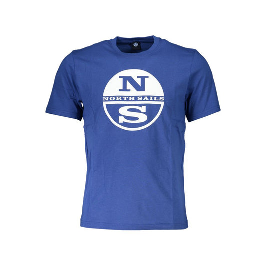 North Sails Blue Cotton T-Shirt