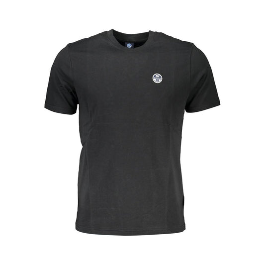 North Sails Black Cotton T-Shirt