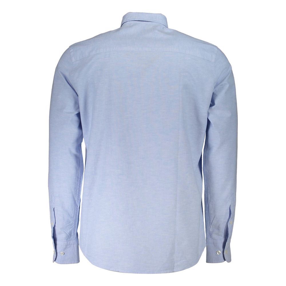 North Sails Light Blue Cotton Men Shirt