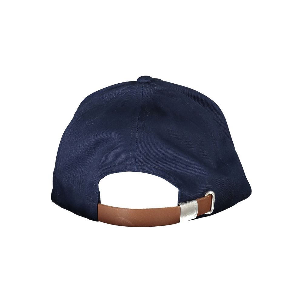 La Martina Blue Cotton Hats &amp; Cap