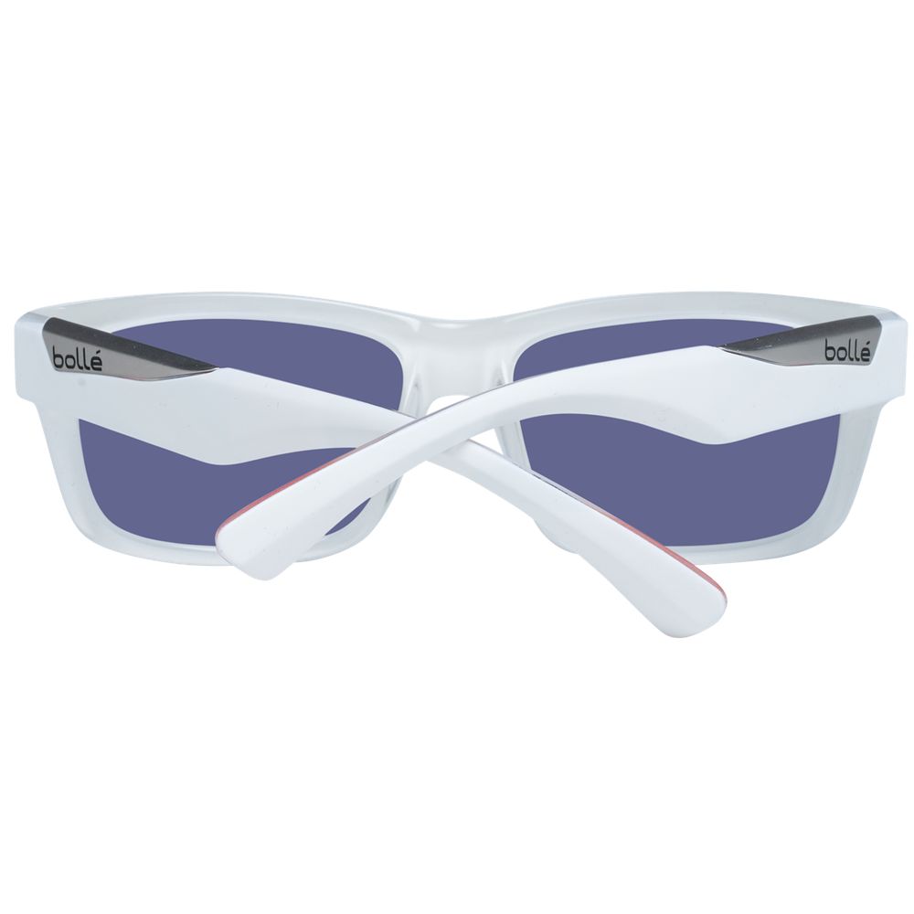 Bolle White Unisex Sunglasses