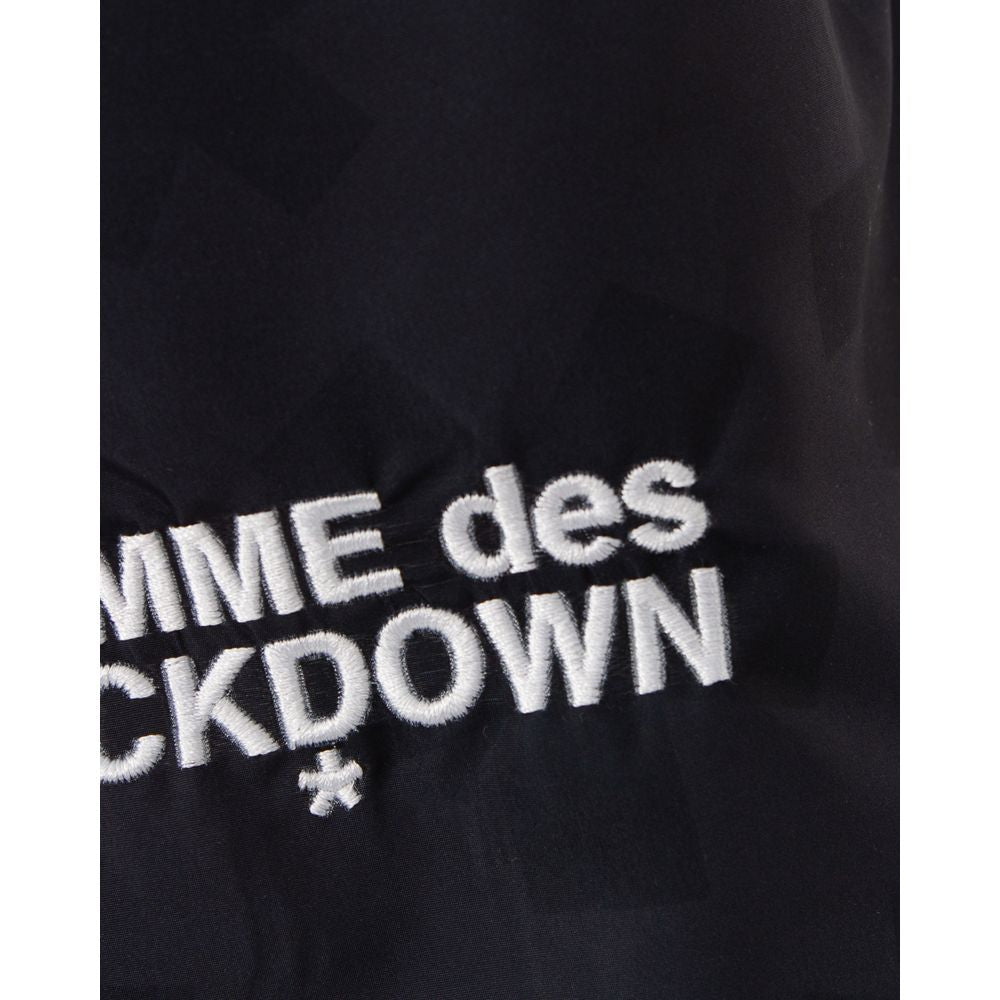 Comme Des Fuckdown Black Polyester Men's Swim Short