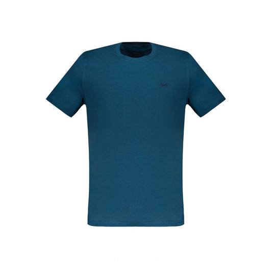 Harmont & Blaine Blue Cotton T-Shirt