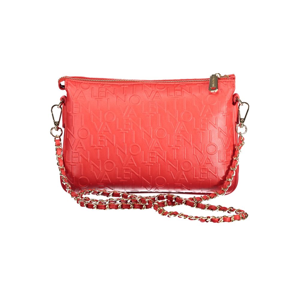 Valentino Bags Red Polyethylene Handbag