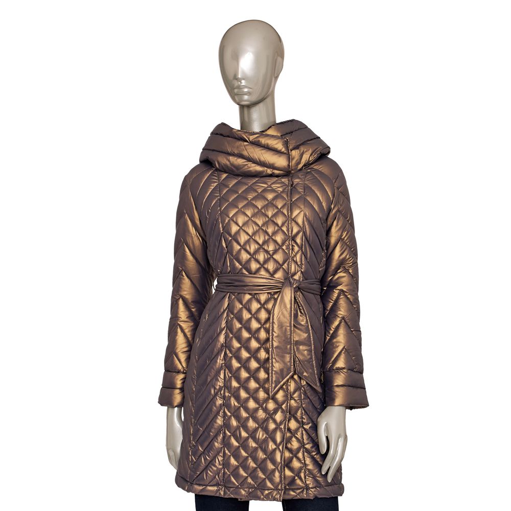 Baldinini Trend Brown Polyester Women Coat