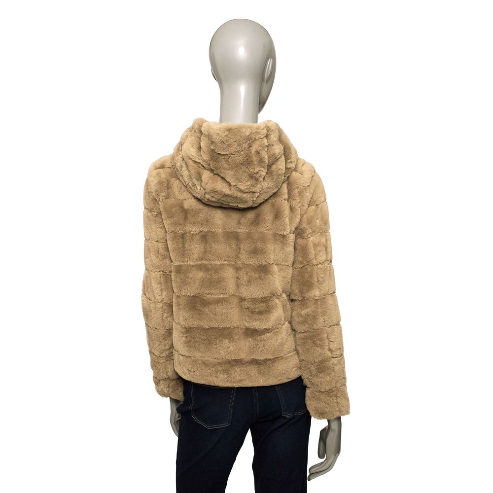 Baldinini Trend Beige Polyester Women Jacket