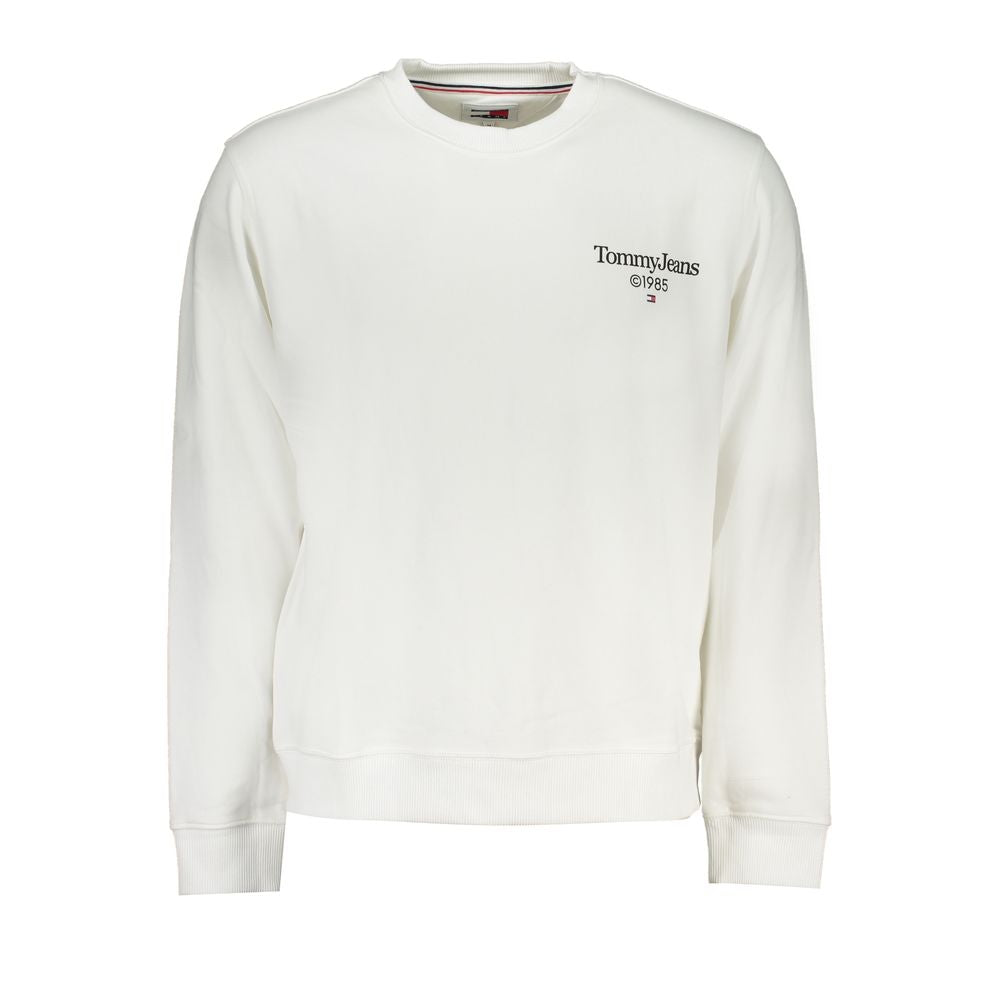 Tommy Hilfiger White Cotton Sweater