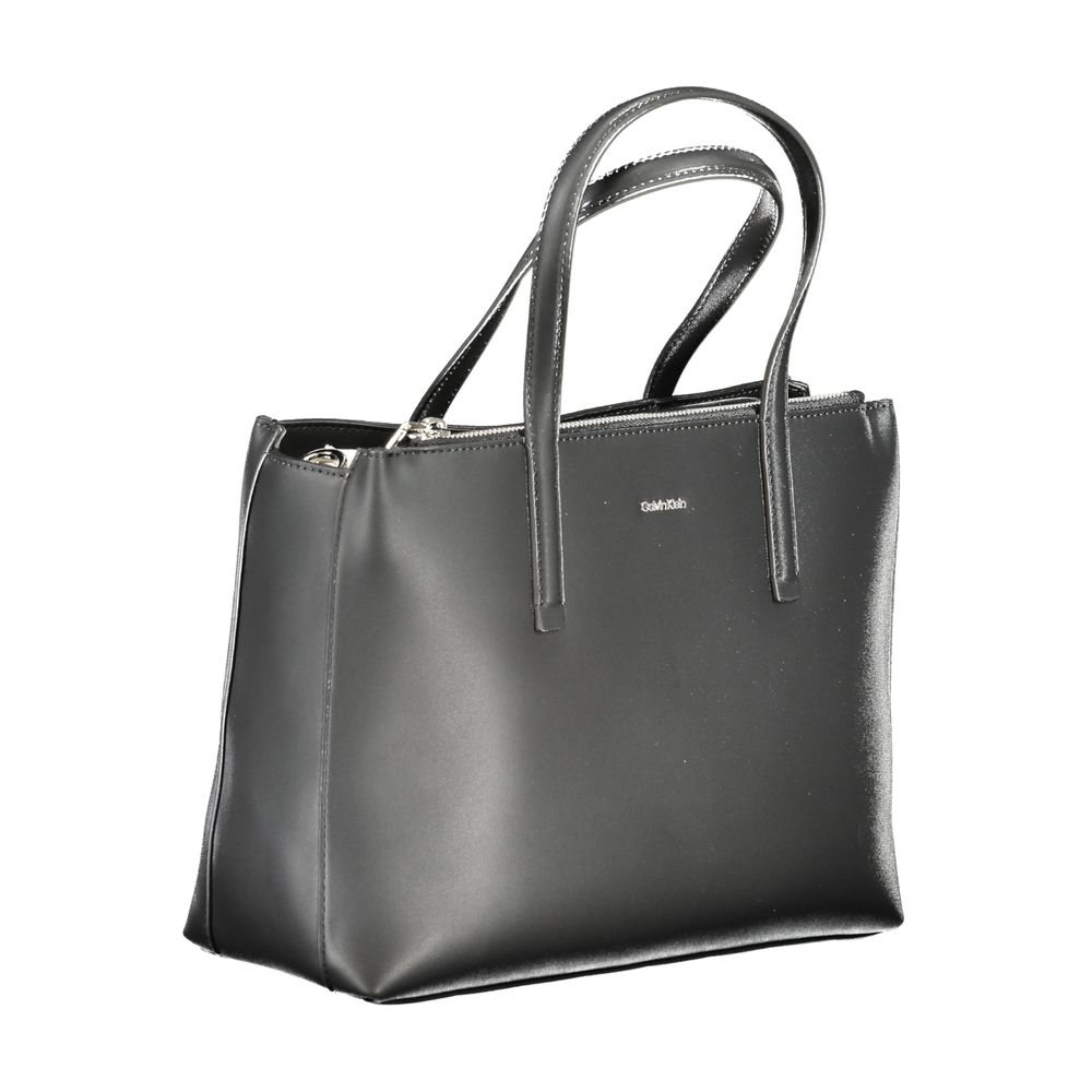 Calvin Klein Black Polyester Handbag