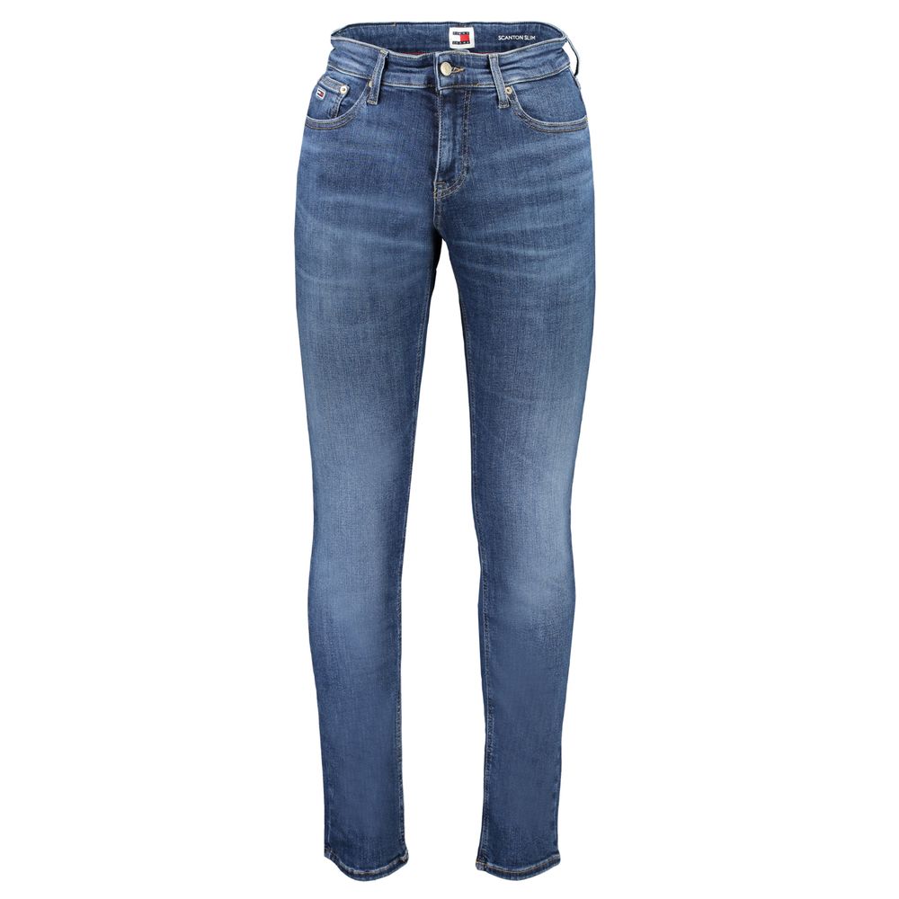 Tommy Hilfiger Blue Cotton Jeans & Pant