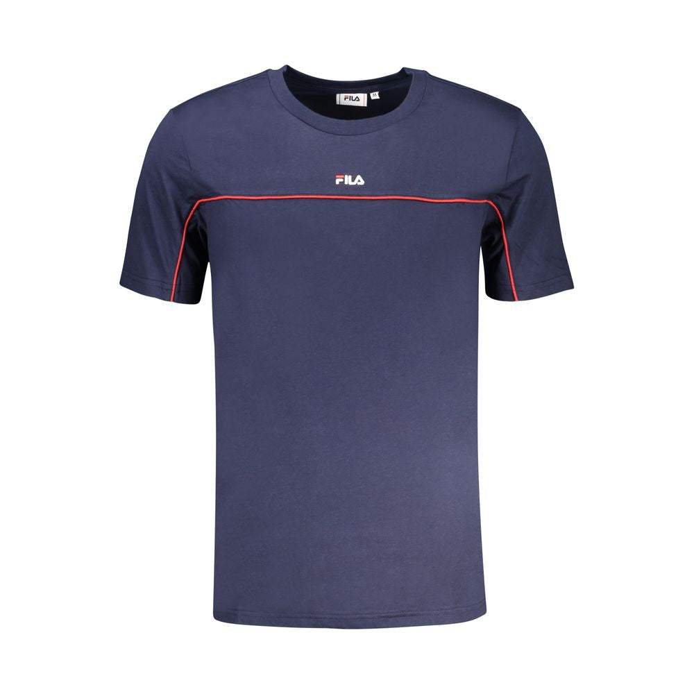 Fila Blue Cotton Men TShirt