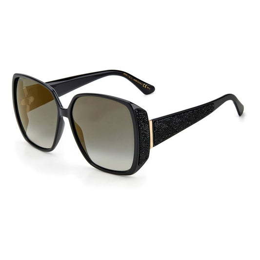 Jimmy Choo Black Plastic Sunglasses