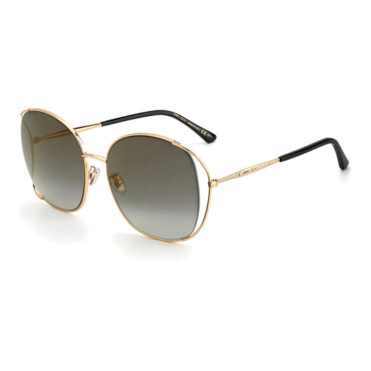 Jimmy Choo Rose Gold Metal Sunglasses