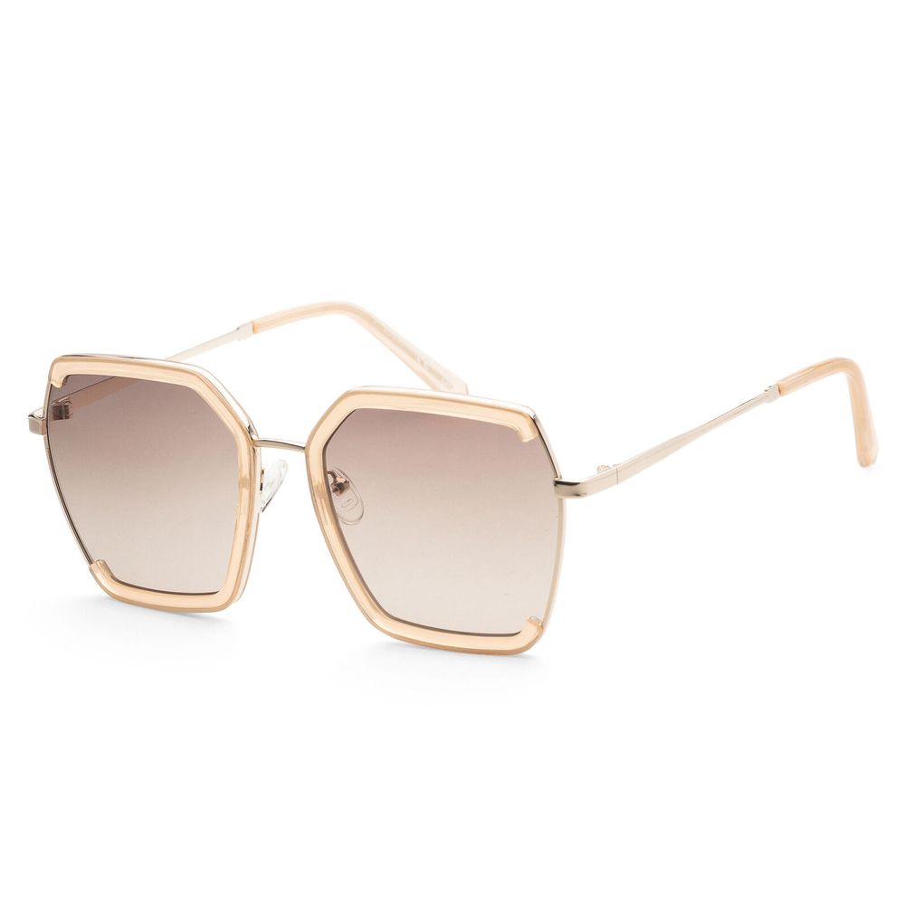 Guess Brown Metal Sunglasses