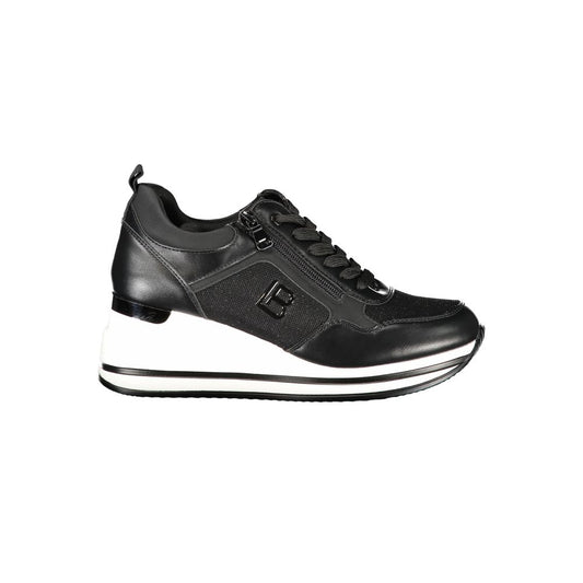 Laura Biagiotti Black Polyester Women Sneaker