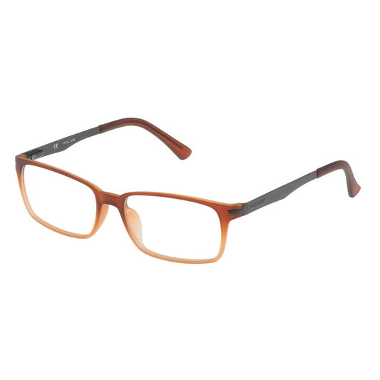 Police Brown Plastic Frames