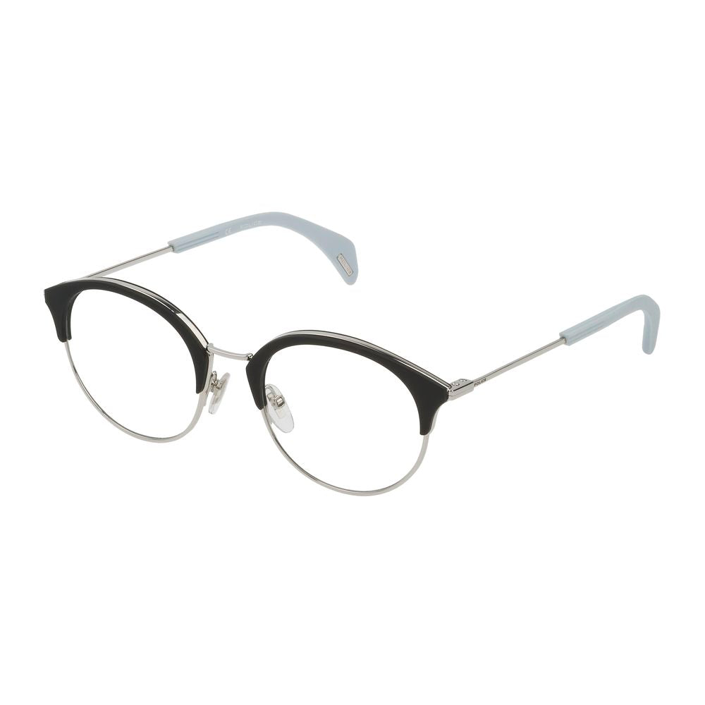 Police Gray Metal Frames