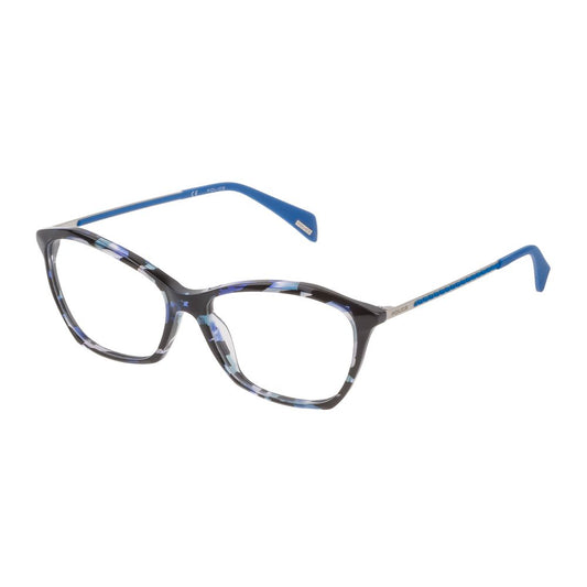 Police Blue Plastic Frames