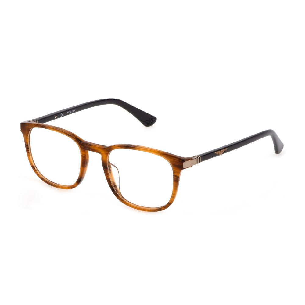 Police Brown Plastic Frames