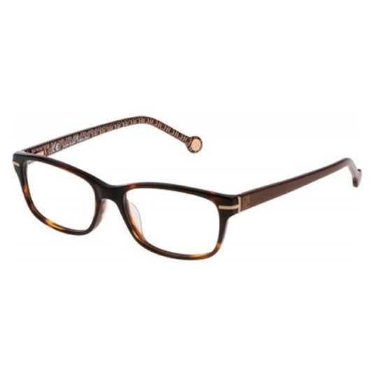 Carolina Herrera Brown Acetate Frames