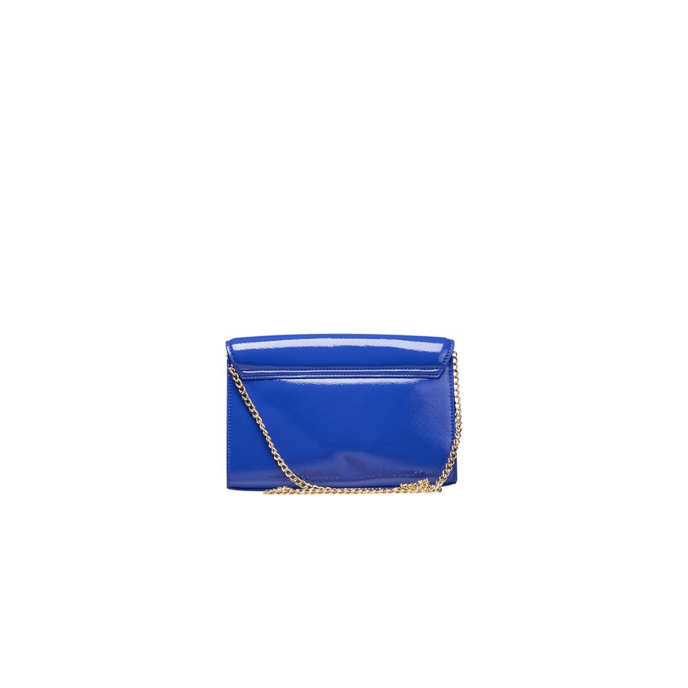 Love Moschino Blue Polyethylene Women Crossbody