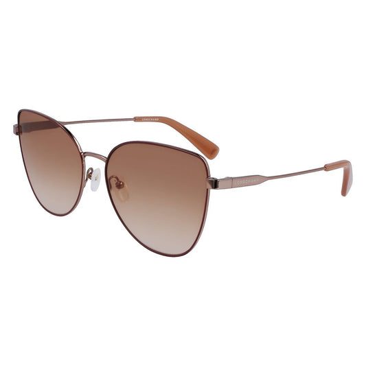 Longchamp Gold Metal Sunglasses