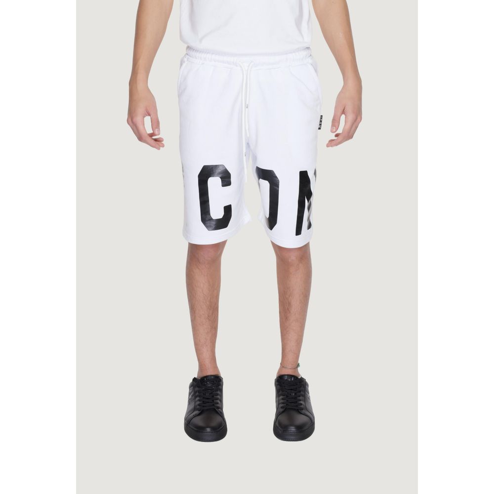 Icon White Cotton Short