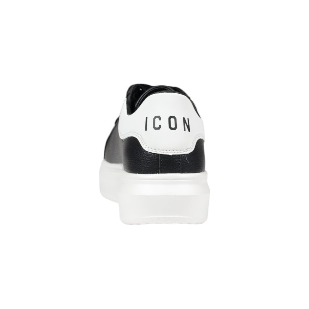 Icon Black Fabric Sneaker