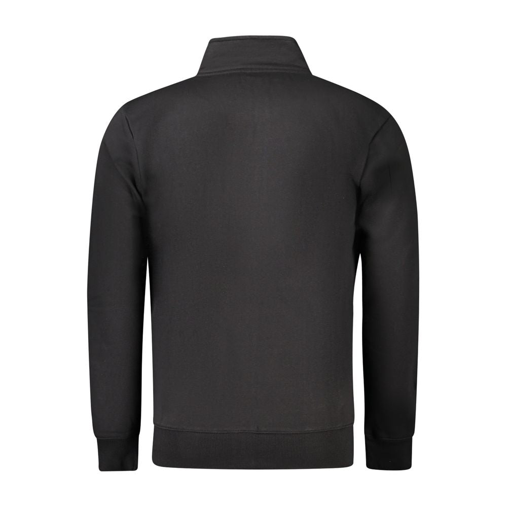 Coveri Moving Black Cotton Men Sweater